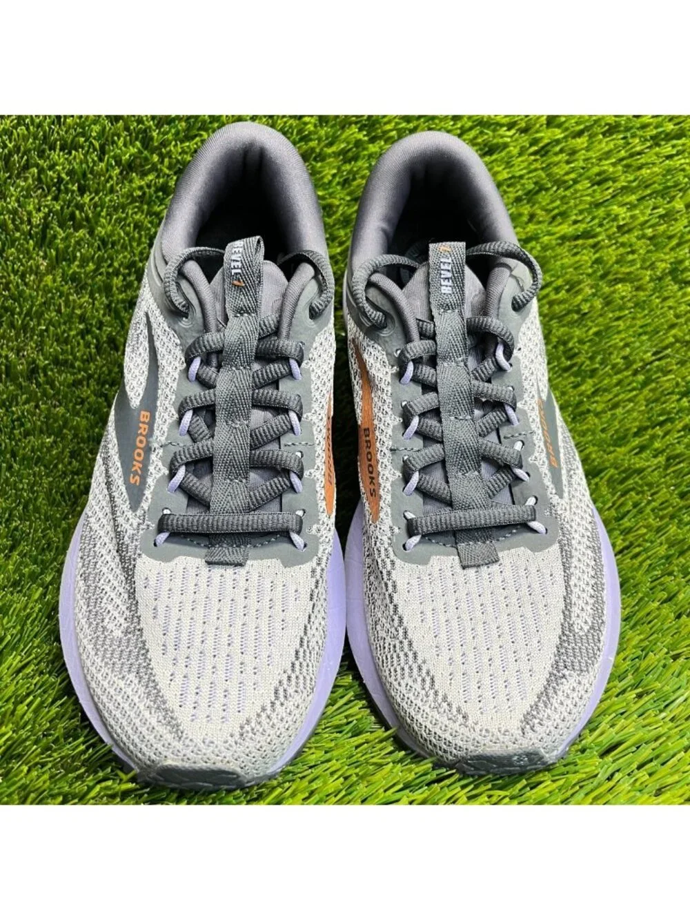 Brooks Revel 7 Womens Size 6 Gray Purple Athletic Running Walking Shoes Sneakers